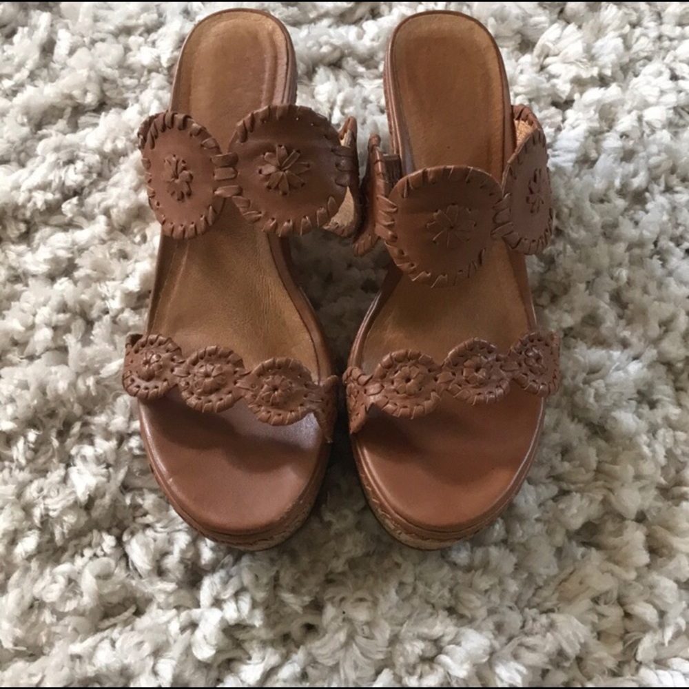 Beautiful and comfortable Jack Rogers wedges